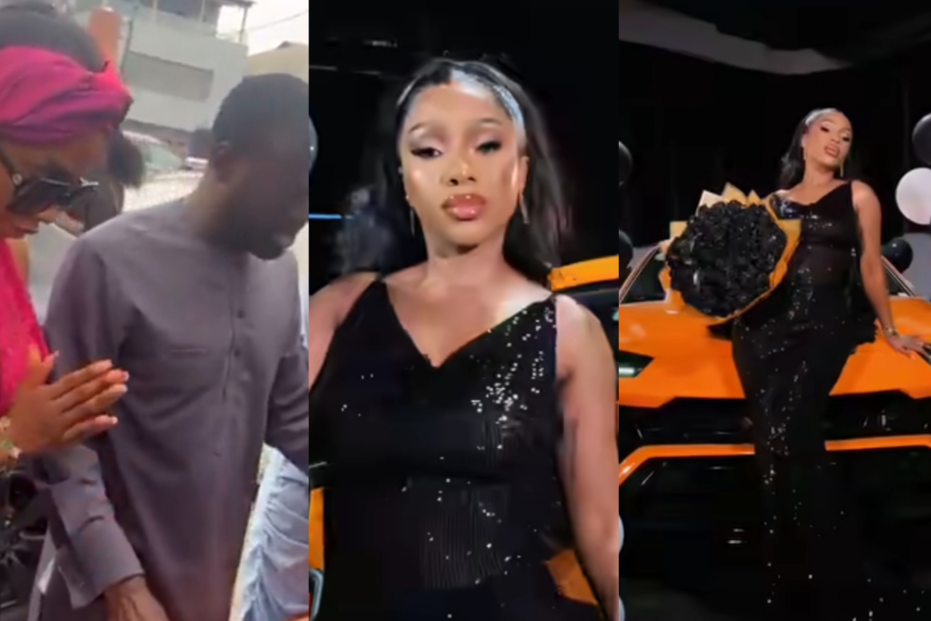 Mercy Eke dedicates Lamborghini in Church Mercy Eke dedicates Lamborghini in Church
