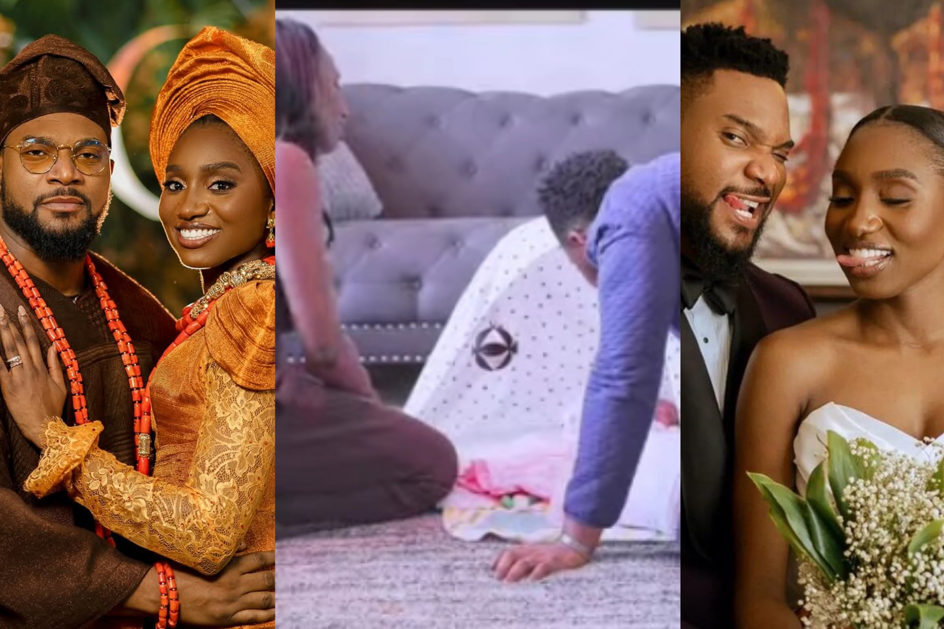 Kunle Remi and Wife Tiwi welcome their 1st child Kunle Remi and Wife Tiwi welcome their 1st child