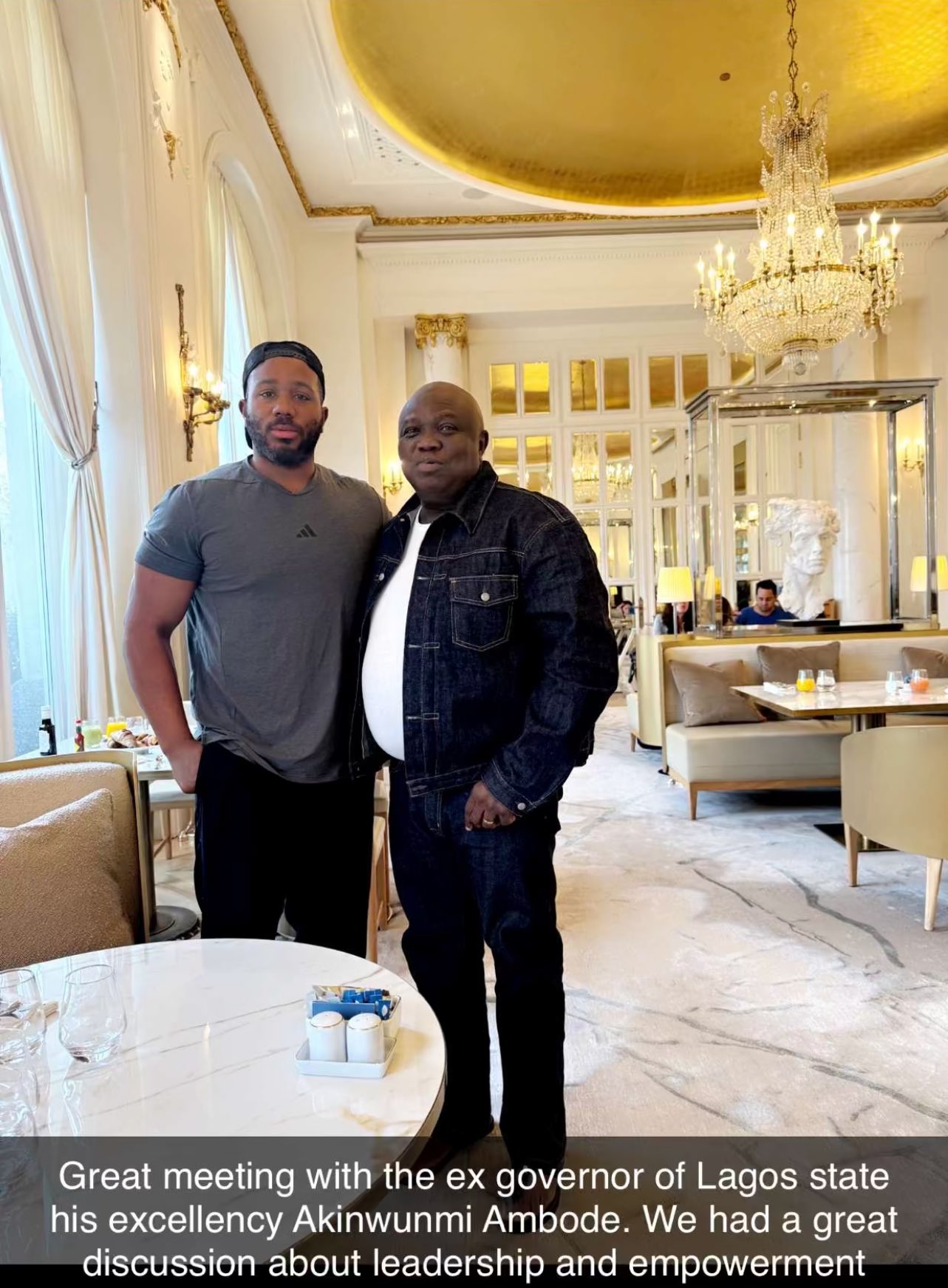 Kiddwaya meets Ambode 1 Kiddwaya meets Ambode
