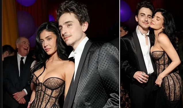 Kylie Jenner & Timothée Chalamet put on a rare loved-up display Kylie Jenner & Timothée Chalamet put on a rare loved-up display
