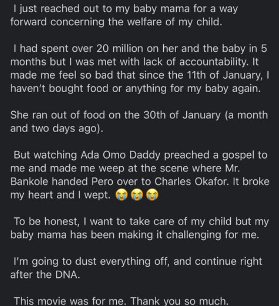 Mercy Aigbe shares heartbreaking mail she received from a father