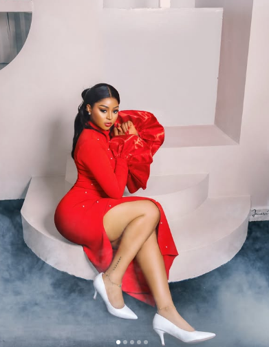 Red & hot! Regina Daniels shares new photos 