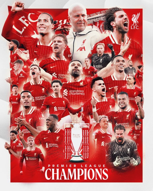 Liverpool crowned EPL champions Liverpool crowned EPL champions