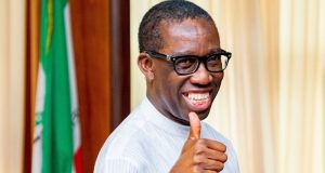Atiku’s running mate Okowa dumps PDP for APC Atiku’s running mate Okowa dumps PDP for APC