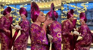 Biola Bayo shares adorable video with Dupe Jayesimi Biola Bayo shares adorable video with Dupe Jayesimi