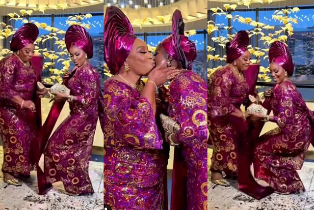 Biola Bayo shares adorable video with Dupe Jayesimi Biola Bayo shares adorable video with Dupe Jayesimi
