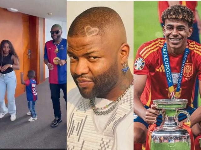 Skales and Lamine Yamal's mum dance to hit song "Shake Body"