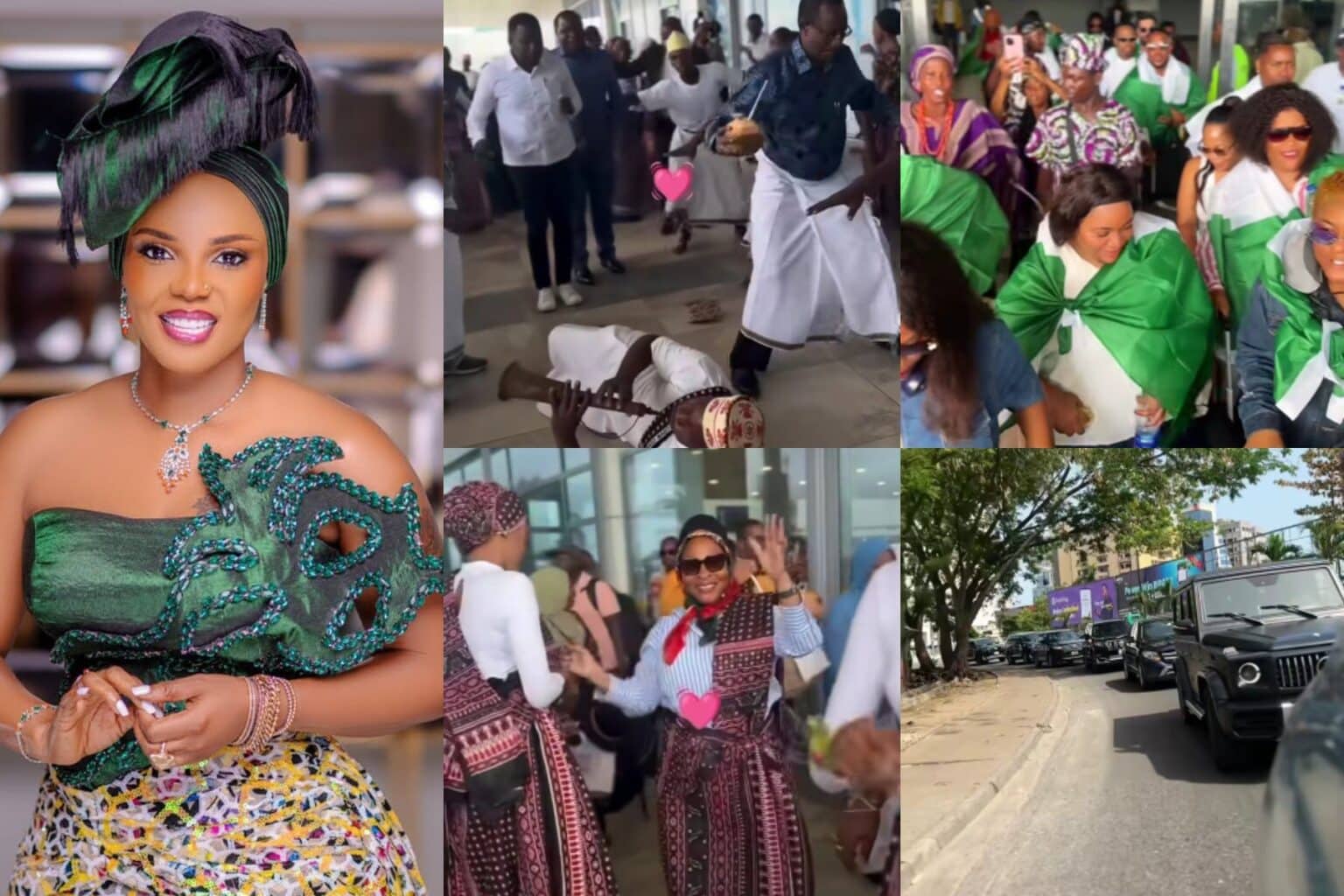 Iyabo Ojo welcomes Tanzanian in-laws in Lagos Iyabo Ojo welcomes Tanzanian in-laws in Lagos