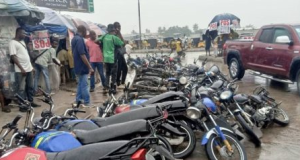 Lagos Taskforce impounds 139 Okada Lagos Taskforce impounds 139 Okada