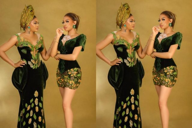 Lovely photo of May Edochie & daughter
