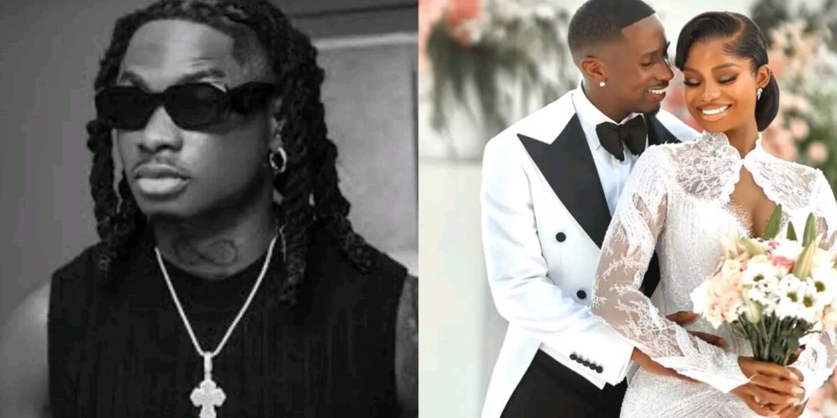 Priscilla's rumored Ex, Lil Kesh, congratulates her after wedding