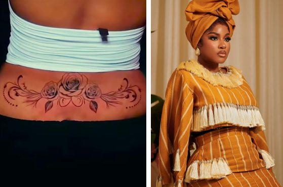 Phyna shows off new WAIST TATTOO Phyna shows off new WAIST TATTOO