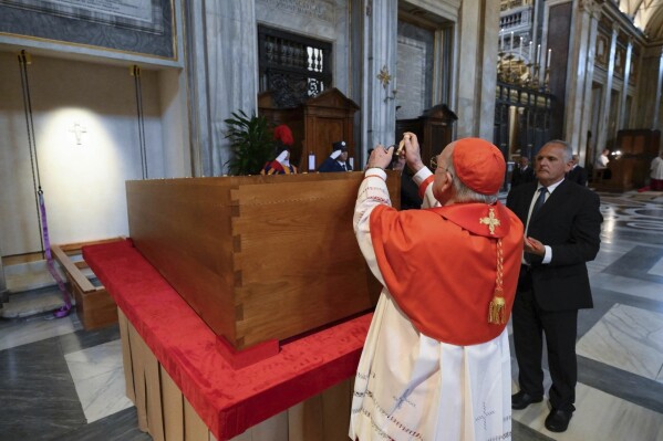 Pope Francis buried at St. Mary Major Pope Francis buried at St. Mary Major