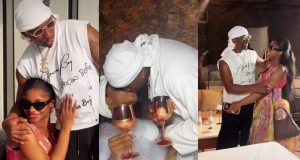Priscilla Ojo treats husband, Juma Jux, to a spa treatment Priscilla Ojo treats husband, Juma Jux, to a spa treatment
