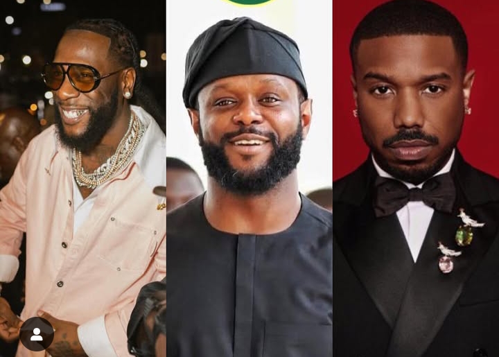 Burna Boy spotted with Seyi Tinubu and Micheal B Jordan Burna Boy spotted with Seyi Tinubu and Micheal B Jordan