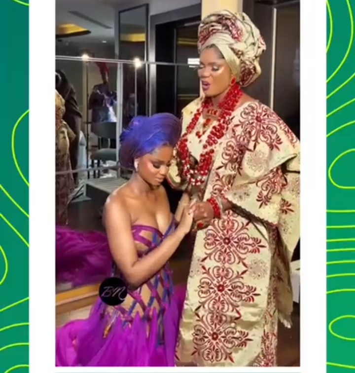 Emotional video of Iyabo Ojo praying for daughter, Priscilla, surfaces