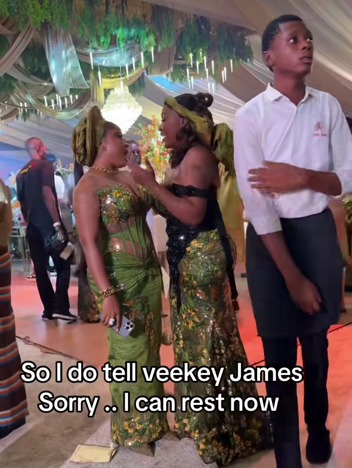 Blessing CEO has apologized to fashion designer Veekee James