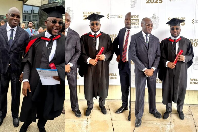 Ubi Franklin graduates with Law Degree from UK's University