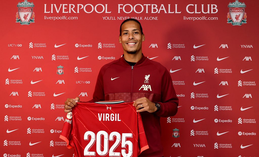 Van Dijk signs new Liverpool deal Van Dijk signs new Liverpool deal