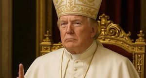 Trump criticized for posting AI image of himself as Pope Trump criticized for posting AI image of himself as Pope