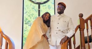 Obi Cubana celebrates as wife bags masters achievement Obi Cubana celebrates as wife bags masters achievement