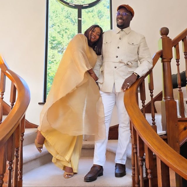 Obi Cubana celebrates as wife bags masters achievement