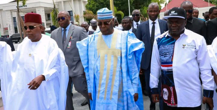 Atiku meets VP, Shettima at Taraba investment summit