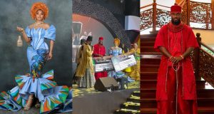 Liquorose and Nelson win best dressed at AMVCA Cultural Day Liquorose and Nelson win best dressed at AMVCA Cultural Day