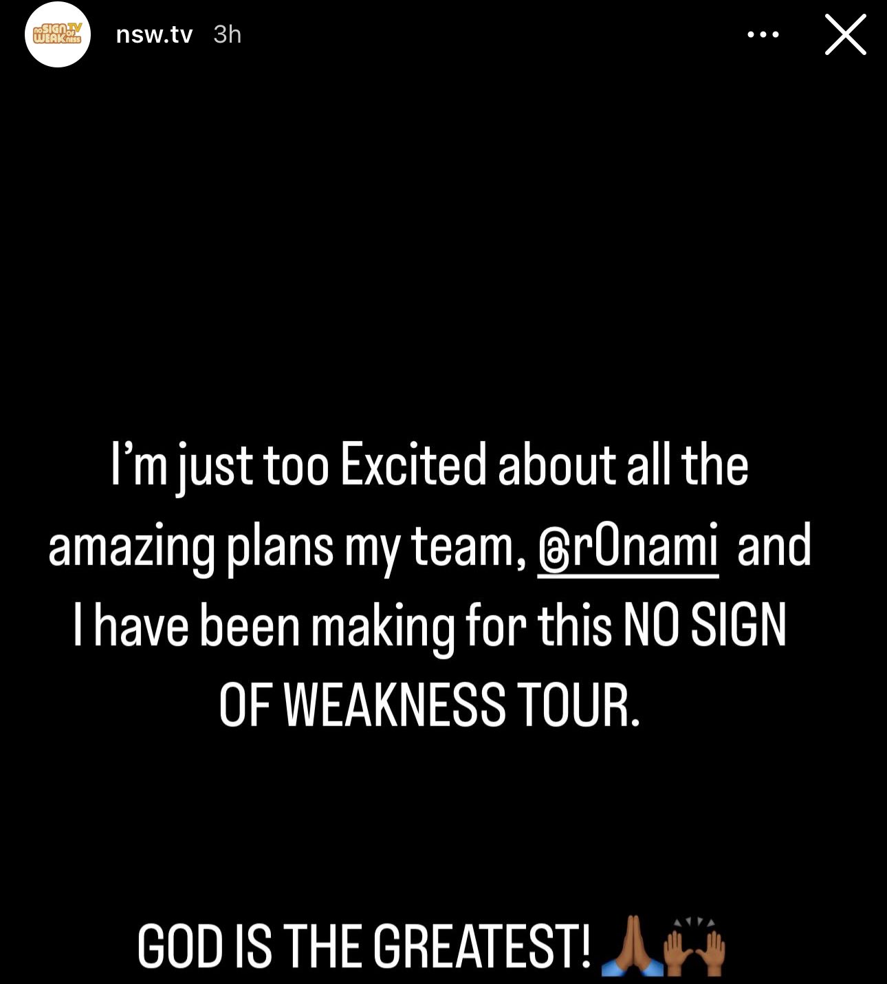 Burna Boy restricts NO SIGN OF WEAKNESS album to concert attenders