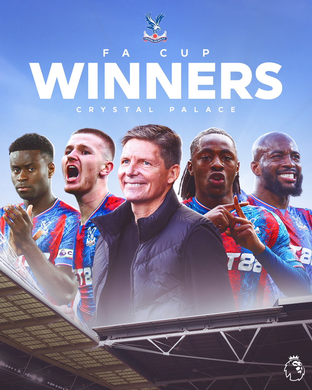 Crystal Palace defeats Manchester City to clinch 1st FA CUP