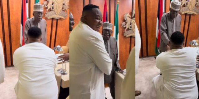 Tinubu meets Chief Priest in Abuja