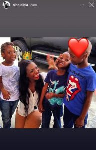 2face Idibia’s son celebrates mum & stepmom on Mother’s day