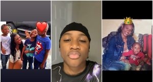 2face’s son celebrates mum & Annie on Mother’s day 2face Idibia’s son celebrates mum & stepmom on Mother’s day
