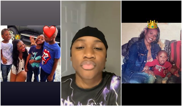 2face Idibia’s son celebrates mum & stepmom on Mother’s day