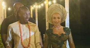 Eberechi Eze traditionally TIES the knot Eberechi Eze traditionally ties the knot with his wife.