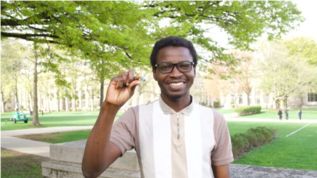 Oluwatobi Oyinlola breaks World Record with smallest GPS tracking device