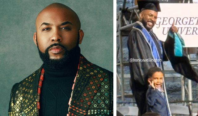 Banky W bags Master’s degree Banky W bags Master’s degree
