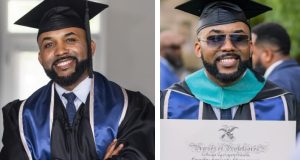 Banky W shares photos from his graduation ceremony Banky W shares photos from his graduation ceremony