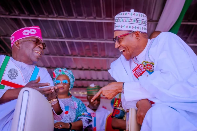 Buhari celebrates Tinubu's SECOND year in office