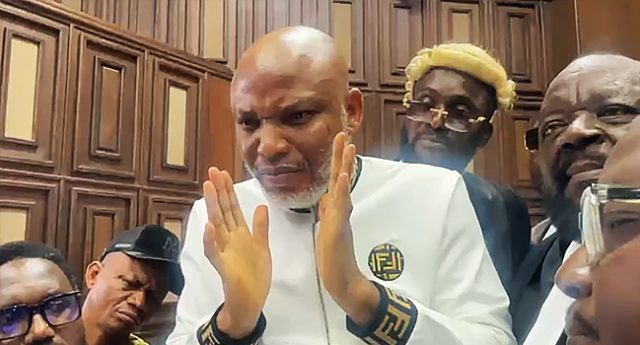 Court plays video of Nnamdi Kanu allegedly calling Nigeria ‘a zoo