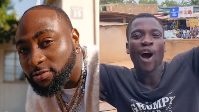 Davido gifts $5k to Ghanaian TikToker