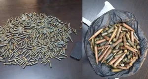 Female arms runner ARRESTED Female arms runner ARRESTED