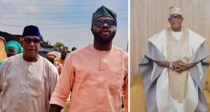 Femi Adebayo celebrates dad, Oga Bello on his birthday Femi Adebayo celebrates dad, Oga Bello on his birthday