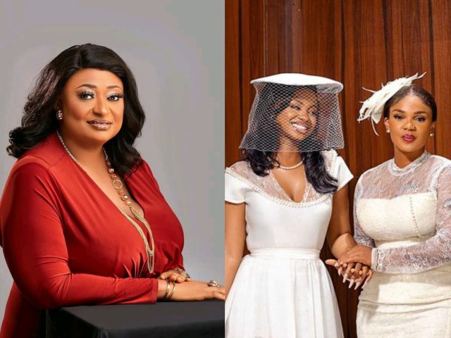 Ronke Oshodi-Oke praises Iyabo Ojo's maturity on daughter's wedding