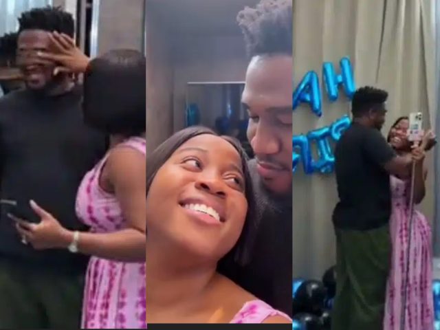 Veekee James surprises husband Femi Atere with expensive gifts