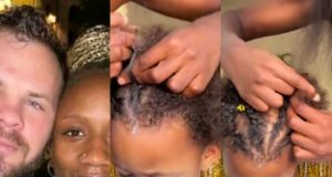 Korra Obidi calls out Ex husband, for cutting daughters’ hair without consent Korra Obidi calls out Ex husband, for cutting daughters' hair without consent