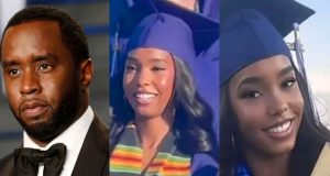 Diddy Combs’ twin daughters graduate from high school Diddy Combs' twin daughters graduate from high school
