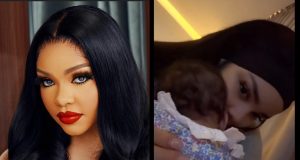 BBNaija’s Nengi shares adorable moment with her newborn BBNaija's Nengi shares adorable moment with her newborn