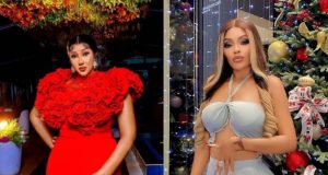 Judy Austin thanks Chika Lann for gifting her newborn N1M Judy Austin grateful after receiving N1M from Chika Lann