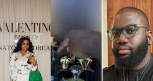 Lady accuses Opeyemi Famakin of flaunting fake perfumes Lady accuses Opeyemi Famakin of flaunting fake perfumes